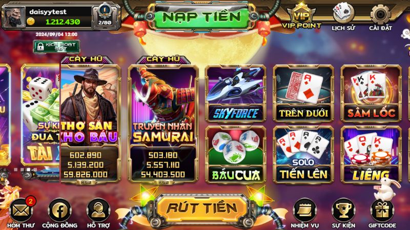 Sự đầu tư trong từng tựa game của King52