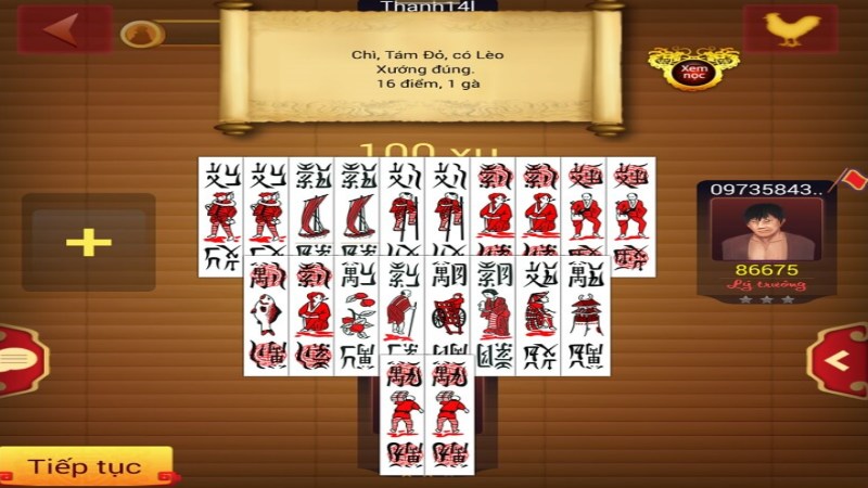 Cách choi game bài chắn king52